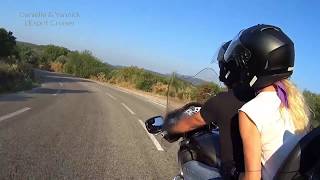 Road trip en moto BMW R 1200 CL sur 2 jours – Départ en direction de Vallon pont d’Arc – Ardèche… Su