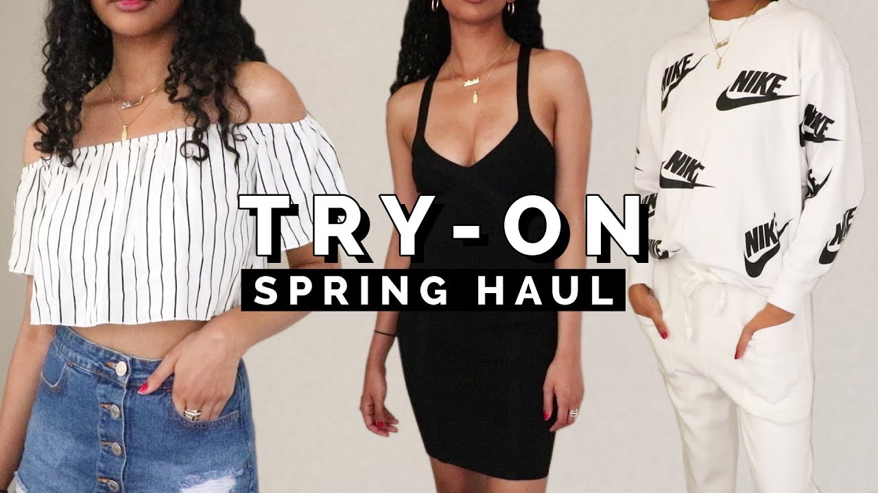 HUGE SPRING TRY ON HAUL 2018 ➟ F21, Zara, H&M, More!