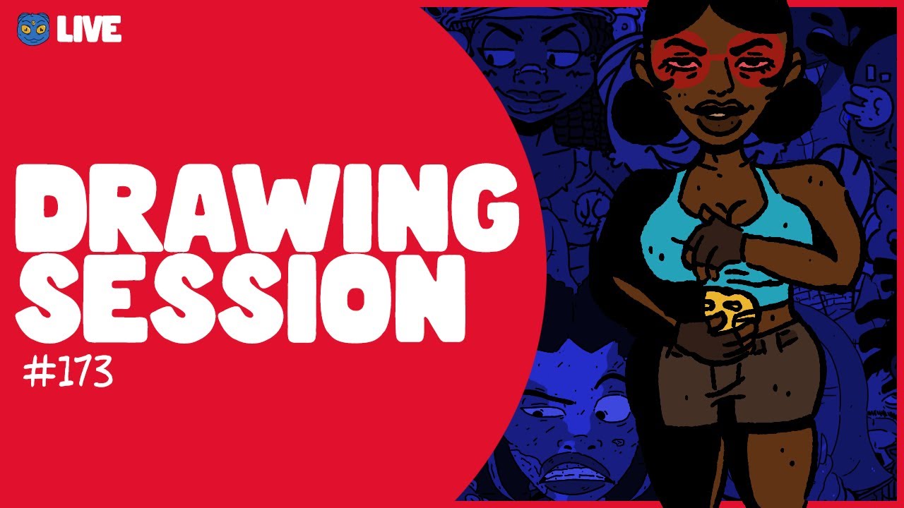 🔴 Black Art Is The Blueprint... // Live Drawing Session 