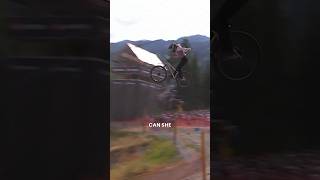 The first EVER woman to win Red Bull Joyride 🤯 #mtb #crankworx #slopestyle