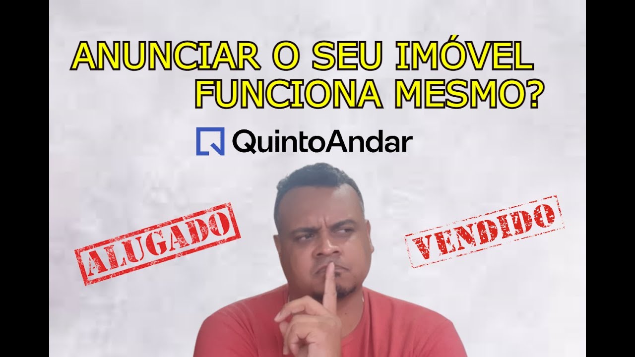 ⚠️ Quinto Andar Para Proprietário ⚠️Vale a Pena Anunciar no 5 Andar ? 5