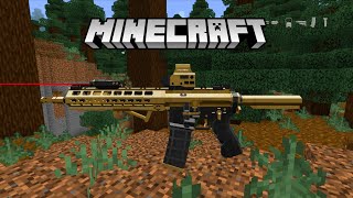 Nova addon REALISTA de ARMAS para o Minecraft 1.21+ | Bedrock addon