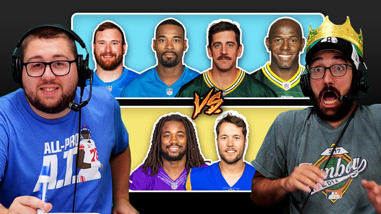 Who can Draft a lineup with the most Pro Bowl selections? (NFC NORTH Edition)