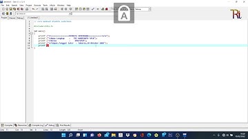 Tutorial - Cara membuat Biodata Sederhana menggunakan Aplikasi Dev++