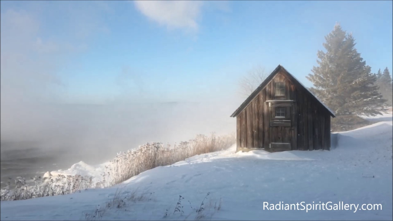 Subzero with Lake Superior's Sea Smoke (1/12/2017) - YouTube