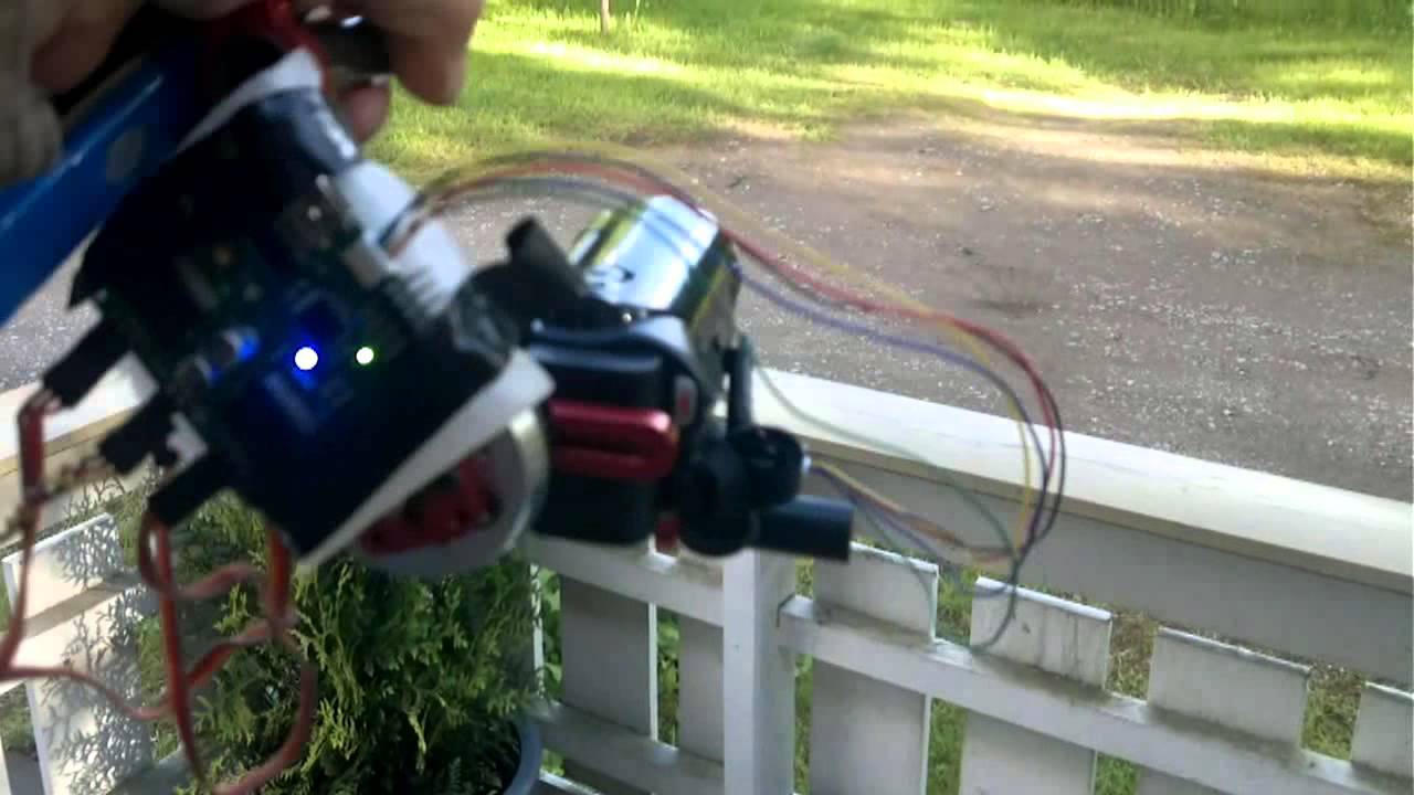 brushless gimbal from goodlucksell, with martinez controller and rctimer motors.