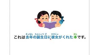 Genki L15.4 Qualifying Nouns Lecture + Practice