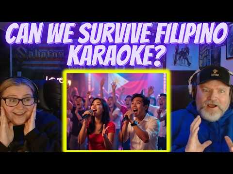 Reaction to Filipino Karaoke Videos That Humbled Us Fast