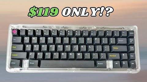 A Really Good BUDGET Keyboard  | Bauer Lite by Omnitype