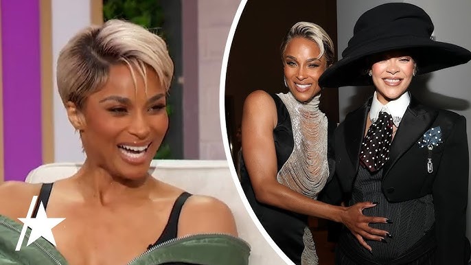 Rihanna Spoke About Having Baby No. 4 To Ciara At Met Gala - YouTube