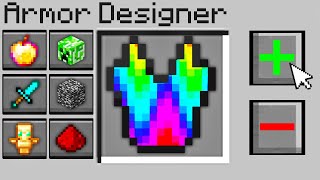 Minecraft Bedwars but you can design your own armor...