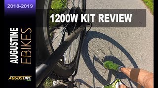 E-bike - long range 1200w conversion kit. giant hardtail 29er