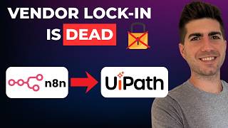 Vendor lock-in is DEAD: n8n → UiPath migration with Claude Code