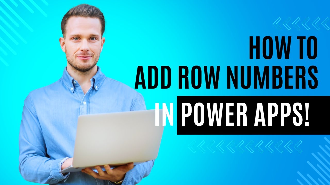 How to Add Row Numbers in Power Apps - YouTube