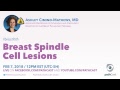 Breast spindle cell lesions - Dr. Cimino-Mathews (Hopkins) #BREASTPATH