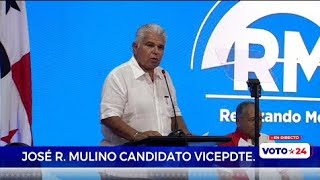 Discurso de José R. Mulino que dejó temblando ? a adversarios políticos luego de su ratificación ?