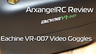 Eachine VR-007 40ch FPV Video Goggles Review