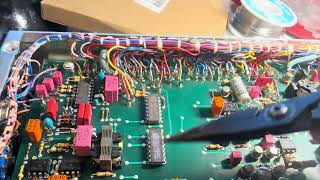 Teletron TE712B NF-Stufe module and boards. How to find a short on the RED 14V power buss.