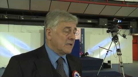 Interview with just elected Jim Nicholson at the EU Count