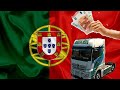 Qual salário caminhoneiro em Portugal?Passando Mônaco e Itália.video n°234