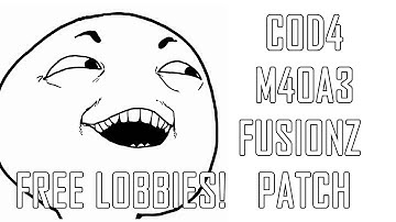 IVI40A3Fusionz Unreleased Patch - Free CoD4 Modded Lobbies!