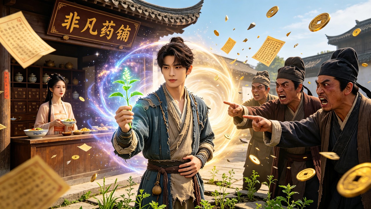 傻子贅婿覺醒：開局獲得神級藥王傳承
