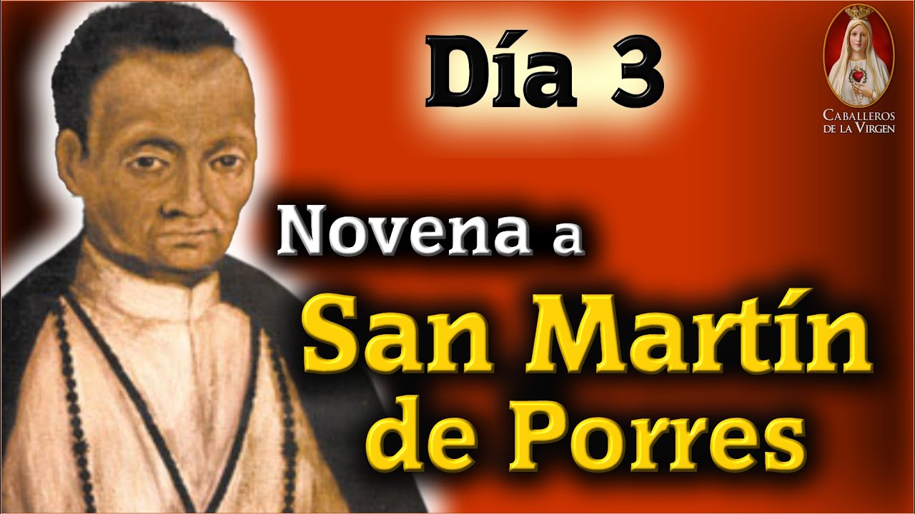 🌟 Día 3 🙏 Novena a San Martín de Porres con los Caballeros de la Virgen ...