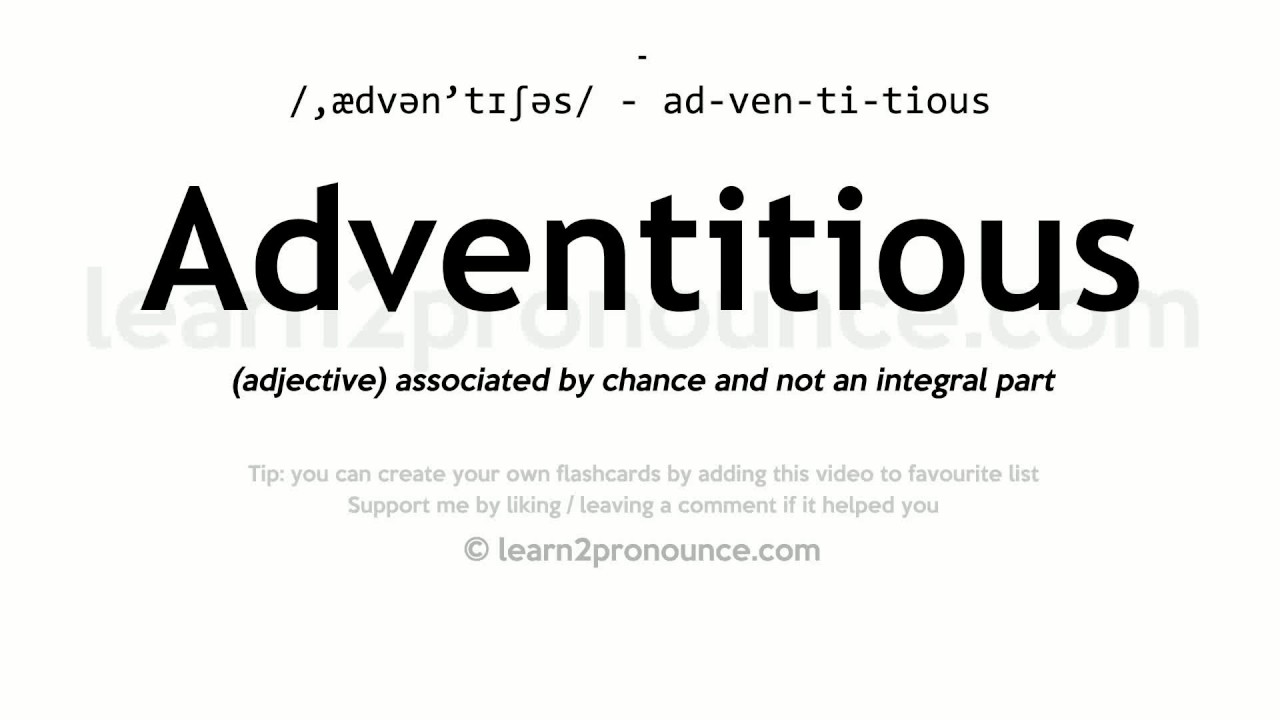 Pronunciation Of Adventitious Definition Of Adventitious YouTube pronunciation-of-adventitious-definition-of-adventitious-youtube