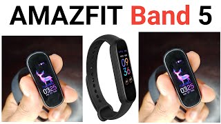 Amazfit Band 5 Smart Band Fitness Tracker with Alexa Built-in