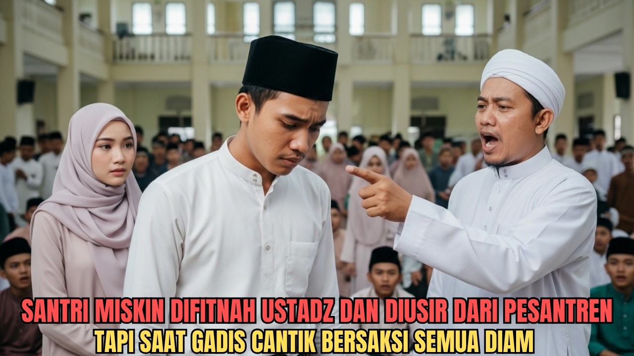 Santri Miskin Difitnah Ustadz Dan Diusir Dari Pesantren, Tapi Saat Gadis Cantik Bersaksi Semua Diam