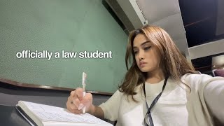 I am officially a Law Student  My first week in Law School (Philippines) | Joshien