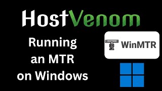 Running an MTR (My Traceroute) on Windows