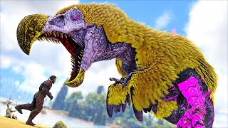 Ark Survival Evolved - Deu Muito RUIM Ao Tentar Domar o Shock DodoRexy (1 DINOSSAURO)