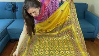 Kantha Stitch Sarees | Embroidery Sarees | Bengal Looms USA screenshot 5