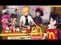 Adrien Dating Kagami! Ladybug Works At McDonald’s Miraculous Ladybug Season 2 Doll Story Episode