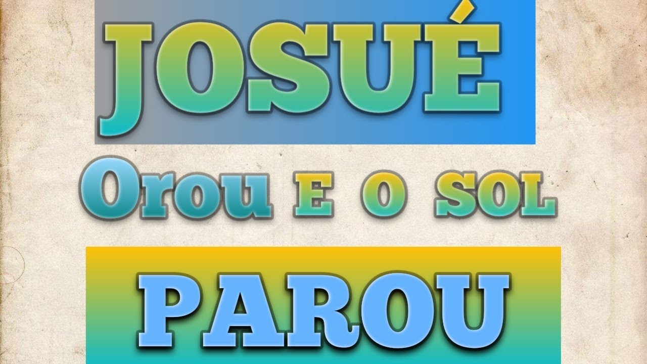 JOSUÉ OROU E O SOL PAROU !! joaomourafc - YouTube