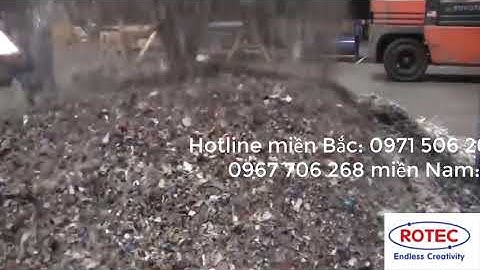CÔNG TY TNHH ROTEC VIỆT NAM thiết kế và sản xuất máy nghiền rác