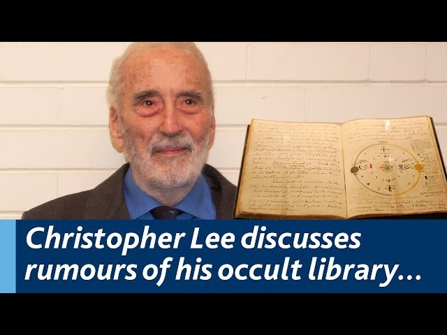 You'll not only lose your mind, but you'll lose your soul | Christopher Lee on the occult class=
