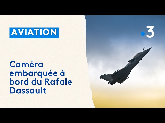Vol d'essai à bord du Rafale Dassault - Exclusif caméra embarquée