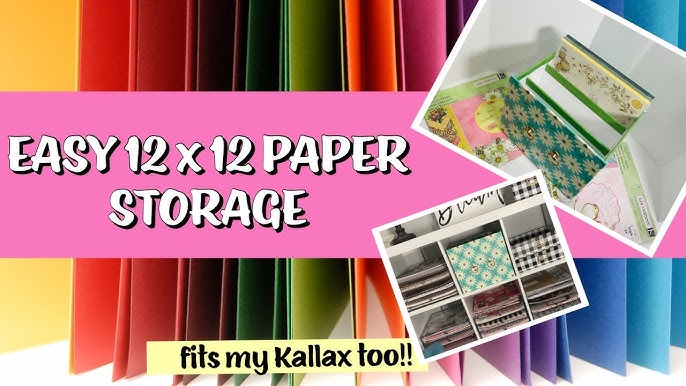 Mini Matisse: Organizing Loose Paper  Construction paper storage, Paper  storage, Craft room organization