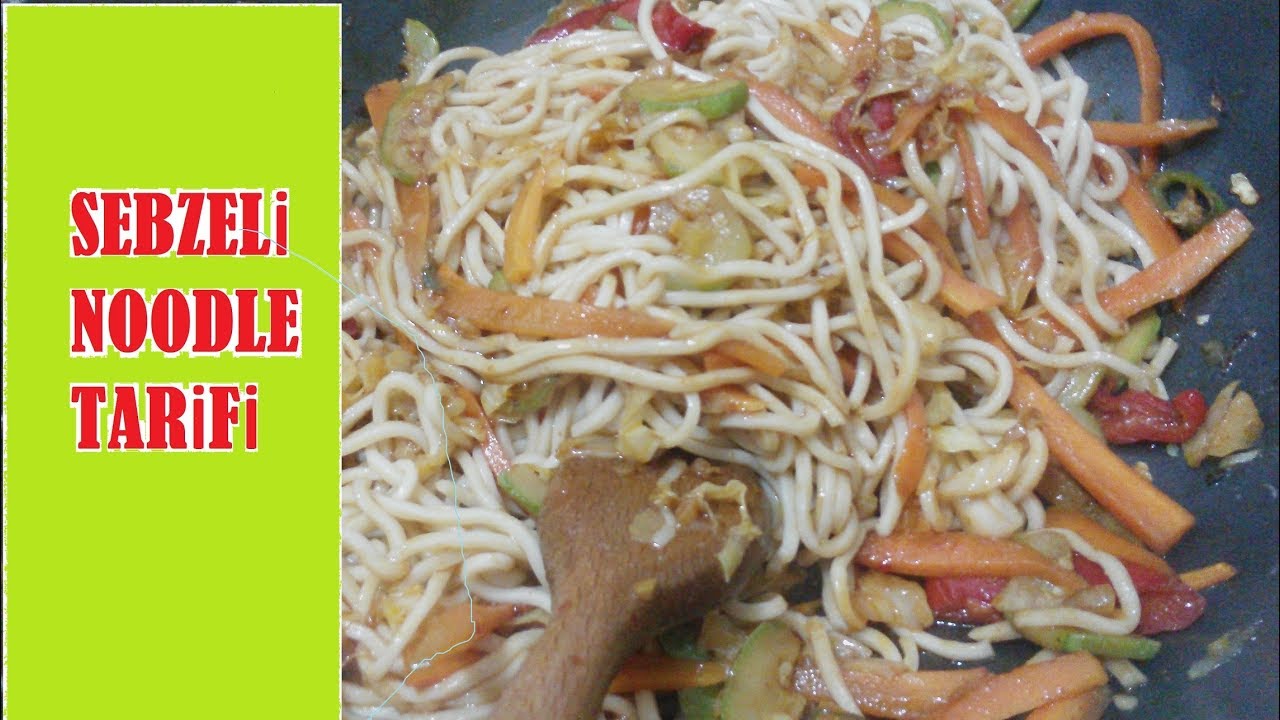 ÇİN NOODLE ÇORBASI ÇİN NOODLE ÇORBASI
