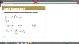 Topic 20 Part 10   Radiation Intensity
