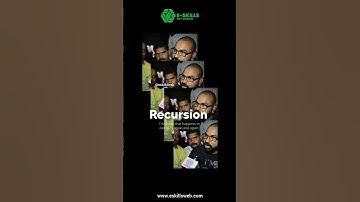 The art of explaining recursion while explaining recursion. #InceptionOfCode