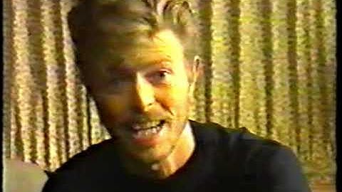 David Bowie / Tin Machine - MTV Week In Rock - Interview / Clips - 1989