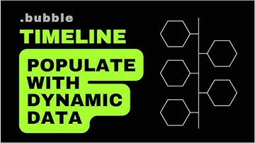 Create a timeline/roadmap using a repeating group(No plugins) - Bubble IO