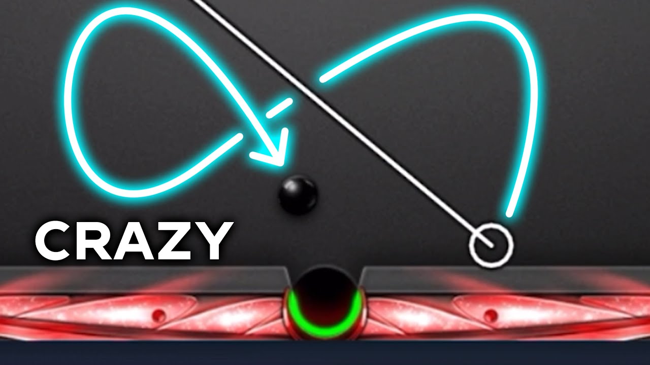 Crazy Trickshot in Crimson Moon 100M Table - 8 Ball Pool - GamingWithK 🎱🔥