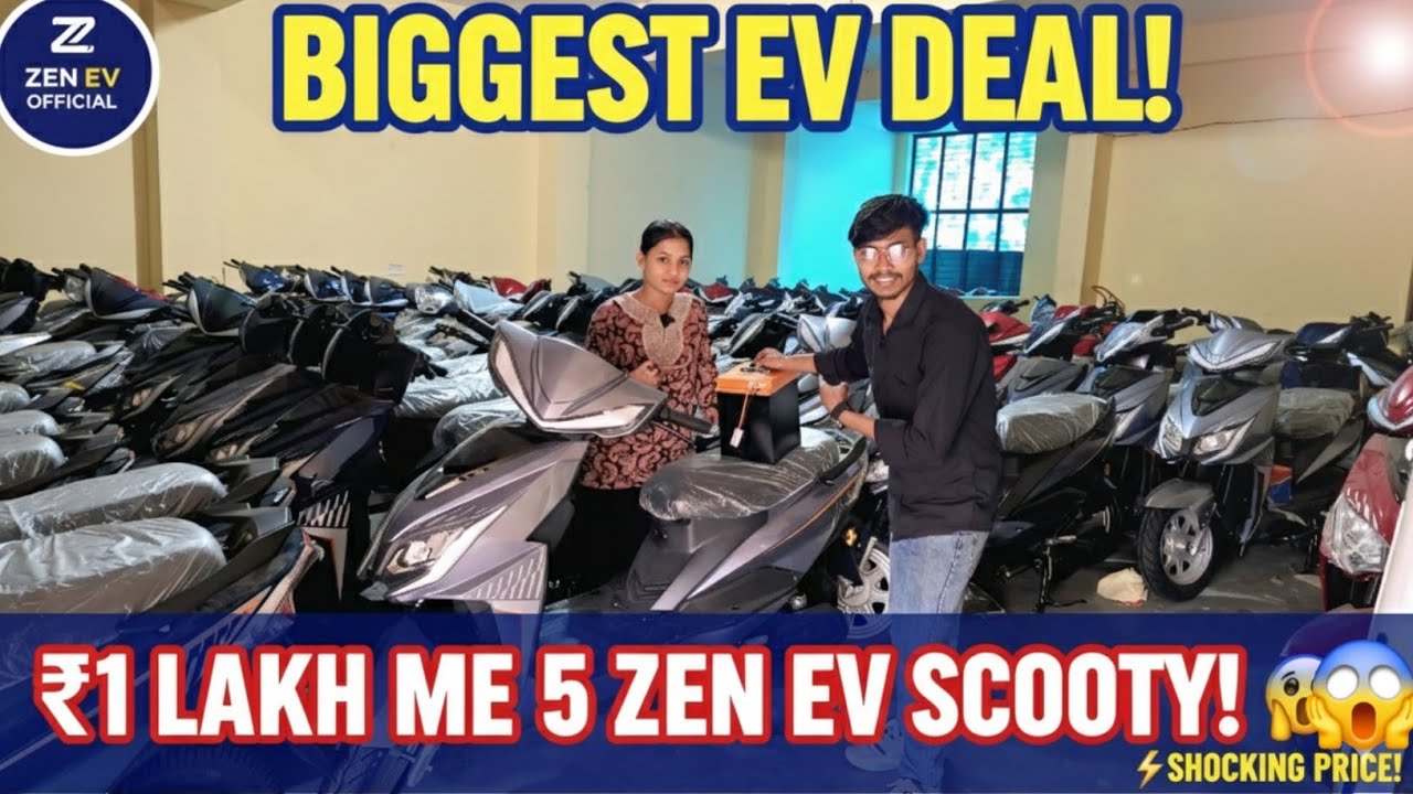 Ev scooter manufacturers in india 2025//💥 zen ev Scooty Manufacturing Company 