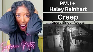 Opera Singer Reacts to Post Modern Jukebox feat. Haley Reinhart Creep | MASTERCLASS |