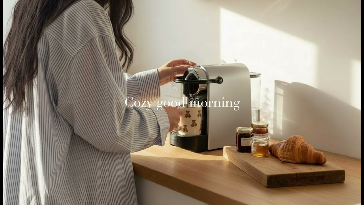 A cozy, peaceful morning to the sound of the piano