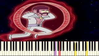 Gary's Synthesizer Battle - IMPOSSIBLE REMIX - Regular Show - Piano Cover chords